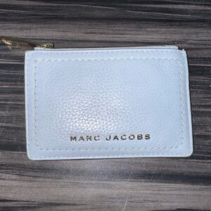 Marc Jacobs Sky Blue Leather Card Holder